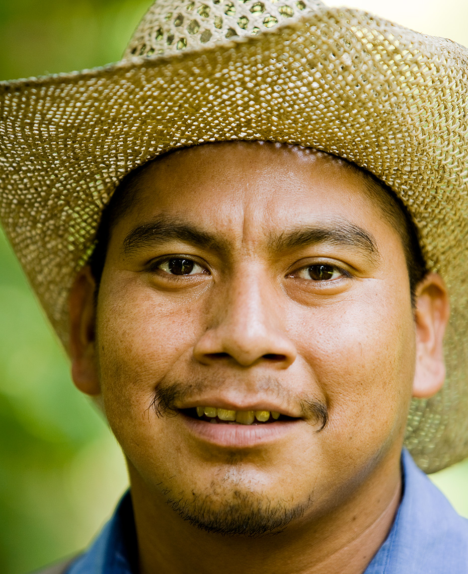 Portrait of male farm worker 