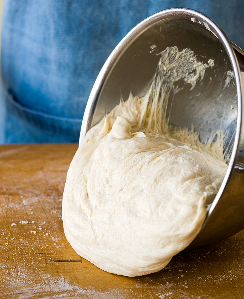 Process of making homemade dough
