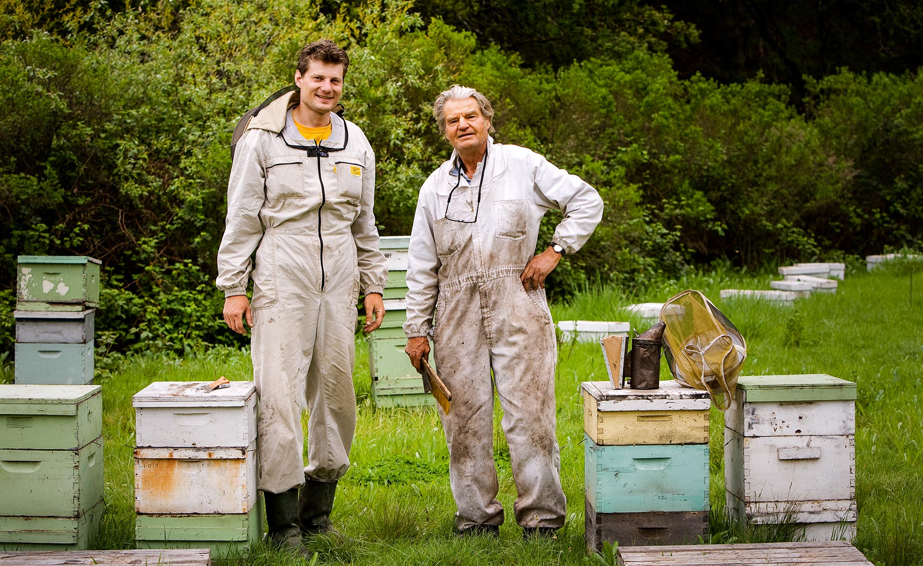 Portrait of beekeepers in American Canyon